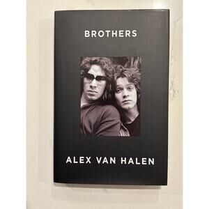 Alex Van Halen SIGNED BOOK Brothers FIRST EDITION Hardcover AUTOGRAPHED #1